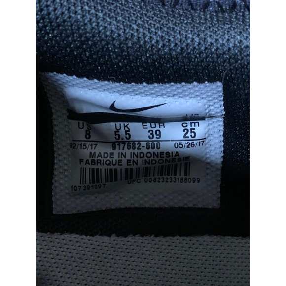 Size 8 W Nike Dualtone Racer “Pink Black” Athletic Running Shoes 917682-600 - Picture 8 of 8